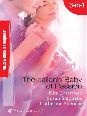 cover image of The Italian's Baby of Passion
